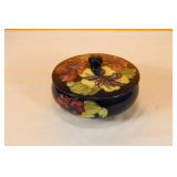 Moorcroft Hibiscus Covered Dish