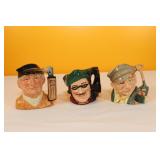 Royal Doulton Toby Jugs Medium (3)
