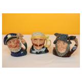 Royal Doulton Toby Jugs Medium (3)