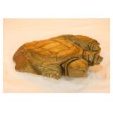 Native Stone Carving - Turtle