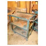 Metal Rolling Parts Cart
