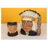 Royal Doulton Toby Jugs Large & Medium