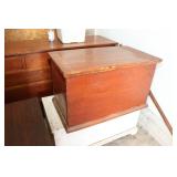 Antique Pine Blanket Box