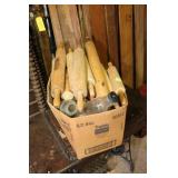 Rolling Pins Lot - Wood and Glass