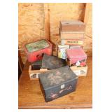 Antique Tins & Cigar Boxes