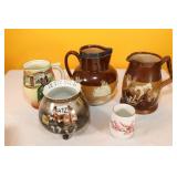 Royal Daulton PItchers, Bavarian Bowl, Mug