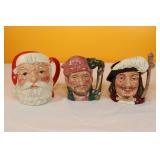 Royal Doulton Toby Jugs Medium (3)