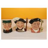 Royal Doulton Toby Jugs Medium (3)