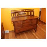Mission Style Oak Sideboard