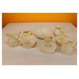 Belleek Porcelain Pieces (8)