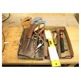 Level, Hammers, Hatchet, Saws