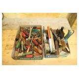 Tape Measures, Screw Drivers, Misc. Tools