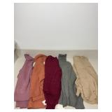 Assorted Knit Sweaters & Poncho