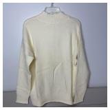 6-Qty Cream Knot Knit Sweaters