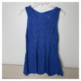 5-Qty Blue Summer Knit Vests