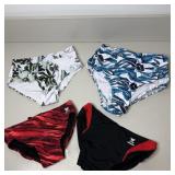 2-Qty Bathing Suit Bottoms & 2-Qty Men