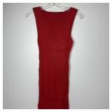 27-Qty Red Sweater Knit Mini Dresses