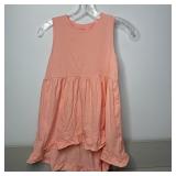 11-Qty Kids Hi-Lo Light Pink Tunic Dresses