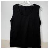 43-Qty Black Tank Tops W/ Pocket