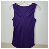 13-Qty Violet Ribbed Tank Tops