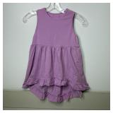 21-Qty Kids Hi-Lo Lavender Tunic Dresses