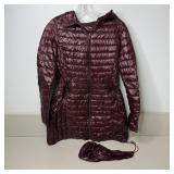 1-Qty Purple Duck Down Puffer Jackets