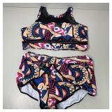 32-Qty Aztec Print Bathing Suits