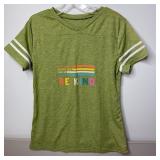 13-Qty "Be Kind" Light Green Shirts