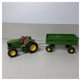 ERTL John Deere Toy Tractor and Wagon Set