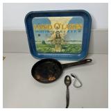 6" Cast Iron Skillet, Vintage Land O