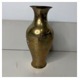 8 1/2" Solid Brass Vase