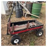 Radio Flyer All-Terrain Steel and Wood Wagon
