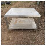 27"x32"x21"Tall Stainless Steel Table