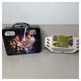 Star Wars Lunch Box & Wheel of Fortune Handheld