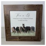 16 1/2"x16 1/2" " This Is Us Loud Crazy Love