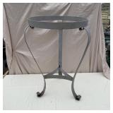 29" Gray Plant Stand Steel