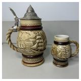 Vintage Avon Collectible Lidded Beer Stein,