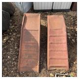 (2) Heavy Duty Steel Car Ramps