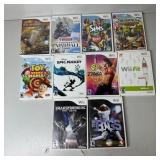 #4- (10) Wii Games- The Bigs, Wii Fit, Sims 2,