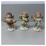 (3) Precious Gifts Cherub Angel Figurines