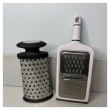 (2) Stainless Steel Graters