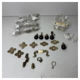 Vintage Brass Hardware & Drawer Pulls
