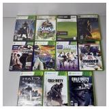 11- XBOX 360 Games- Madden, Call of Duty, Sims,