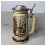 1986-Avon Collectible Beer Stein "Building of