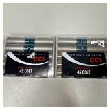 (2) CCI Shotshell 45 Colt 10 Cartridges Pest