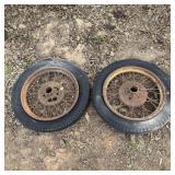 Ford Model A 21-inch Wire Spoke Wheel Rim Vintage