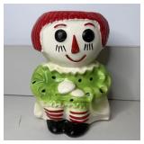 Vintage McCoy Pottery Raggedy Ann Cookie Jar