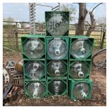 (1)-Mountain Valley Spring Water 5 Gallon Glass