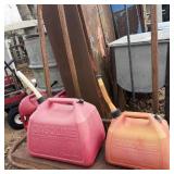2 1/2 Gal. & 5 Gal. Gas Can