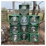 (1)-Mountain Valley Spring Water 5 Gallon Glass